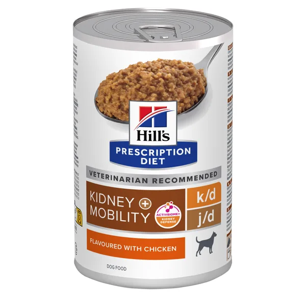 Hill's Prescription Diet Canine k/d + Mobility - Lata Humeda perros 12 x 370 g
