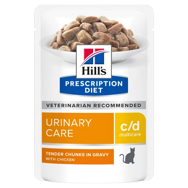 Hill's Prescription Diet Feline c/d Multicare sobres para gato 12 x 85 g