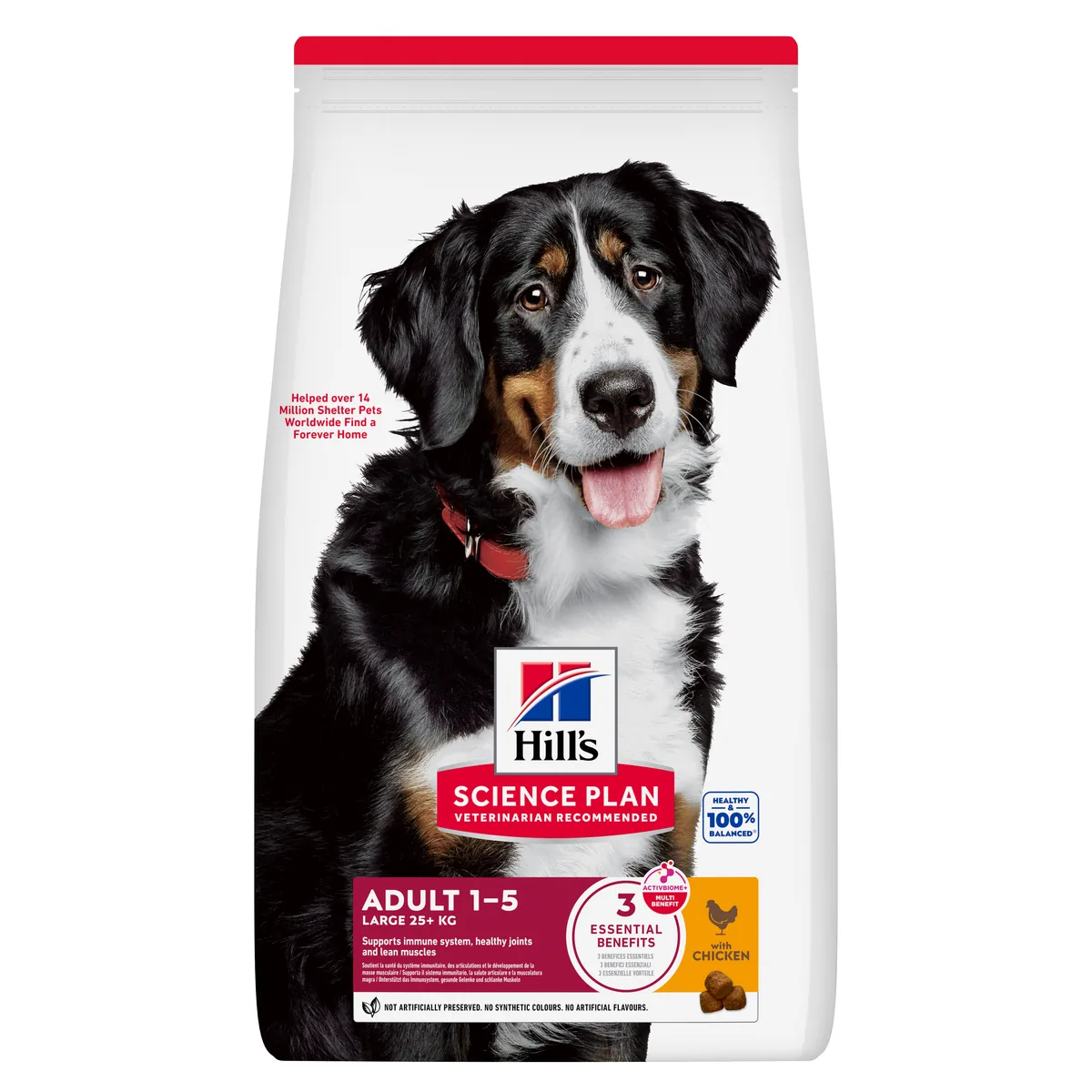 Hill's Science Plan Canine Adult Large Breed Pollo 14kg (+2kg Free) - pienso para perros