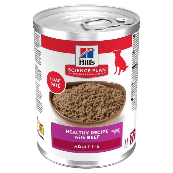 Hill's Science Plan Canine Adulto Vacuno Lata Humeda Perros 12 x 370 g