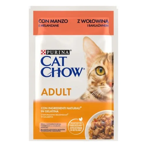 Purina Cat Chow Adulto Buey 85 g