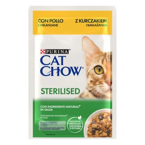 Purina Cat Chow Esterilizado Pollo 85 g
