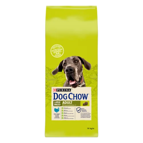 Purina Dog Chow Adulto Razas Grandes Pavo 14 kg