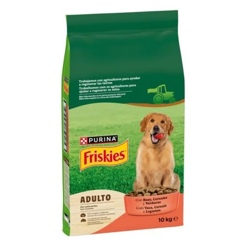 Purina Friskies Adulto con Buey, Cereales y Verduras