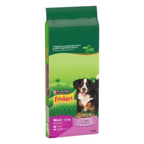 Purina Friskies Maxi con Buey y Verduras 25 kg