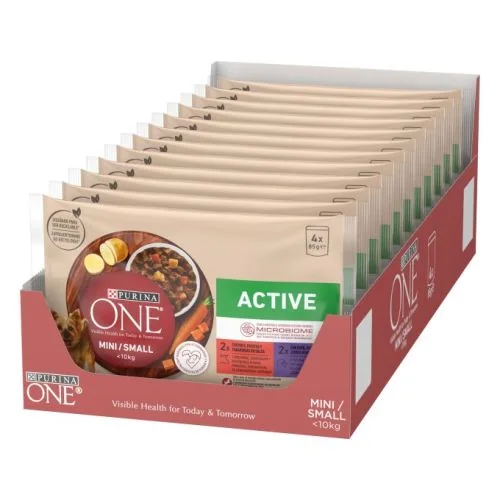 Purina One Active Perro Buey y Pato 85 g