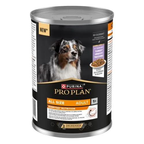 Purina Pro Plan All size Adult rico en Pavo en Gelatina 400 g
