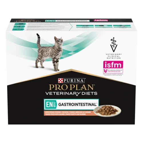 Purina Pro Plan Veterinary Diets Feline En Gastrointestinal Sobres Salmón 85 g