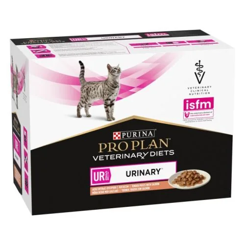 Purina Pro Plan Veterinary Diets Feline Ur Urinary Sobres Salmón 85 g