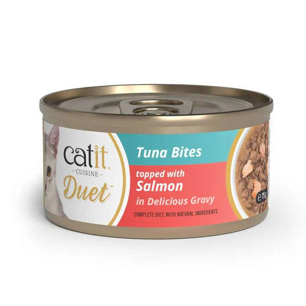 Catit Cuisine Duet At·n con Salm¾n, 75g