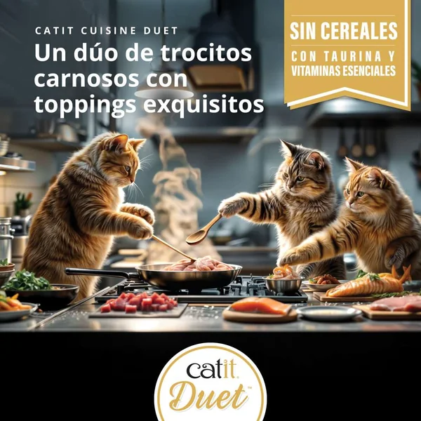 Catit Cuisine Duet Pollo con Gambas, 75g
