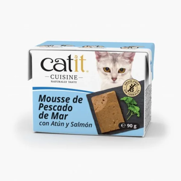Catit Cuisine Mousse de Pescado de Mar, 90g