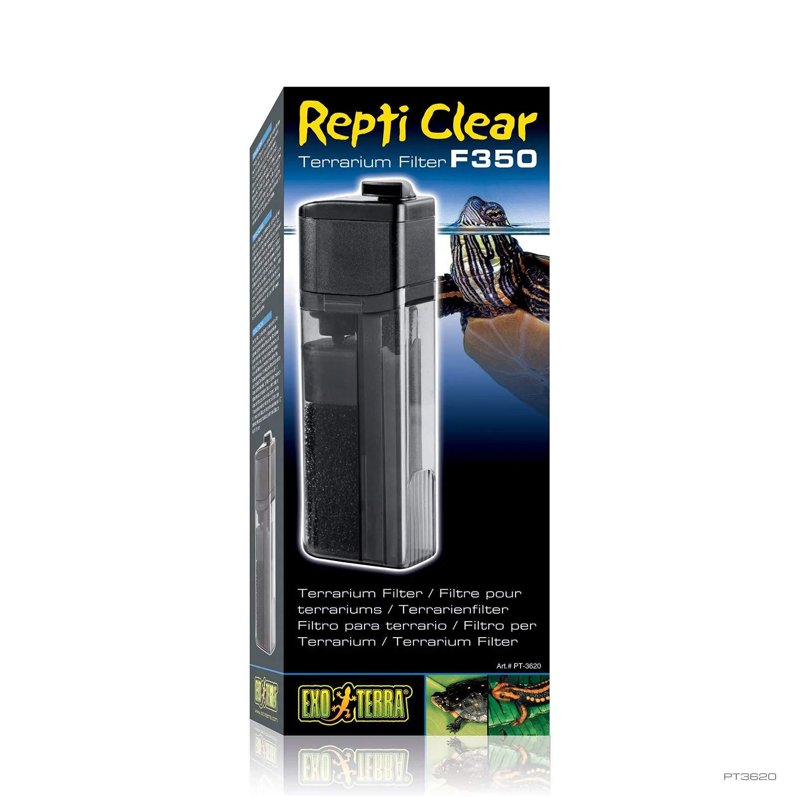 Filtro interno para tortugas Exo Terra Repti Clear
