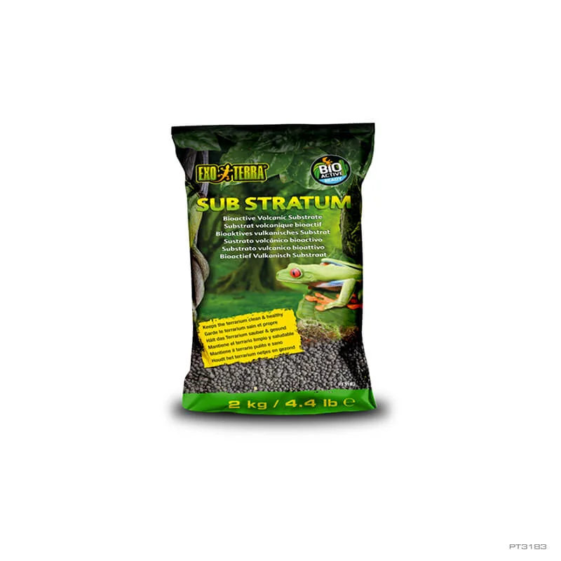 Sustrato bioactivo volcánico Exo Terra Sub Stratum - Imagen 4